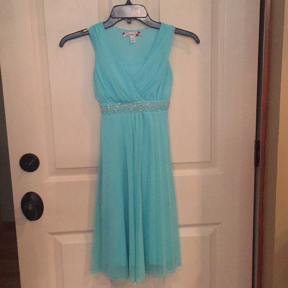 Von Maur, Girls blue dress